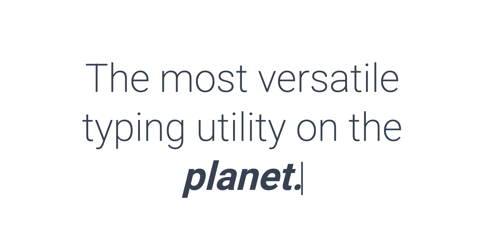 The typeit shortcode provides typing animation based on TypeIt library. /posts/theme-documentation-typeit-shortcode/featured-image.png